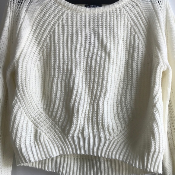 Cream Knit Sweater - Picture 2 of 5